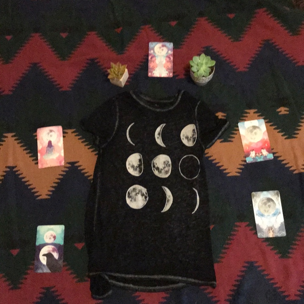 Moon phase shirt